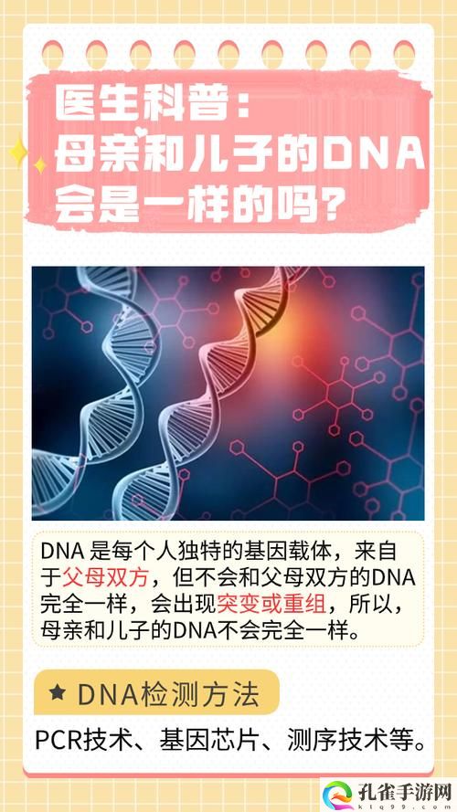 母亲的DNA与儿子的DNA