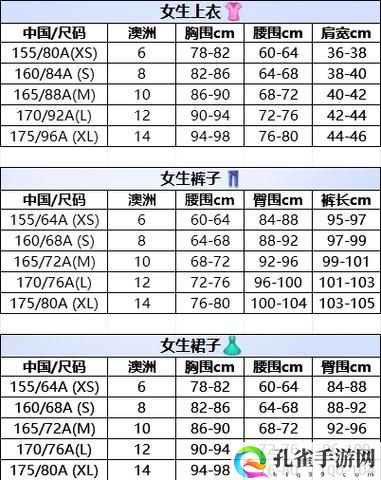 亚洲尺码和欧洲尺码专线