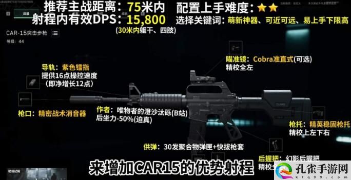 三角洲行动car15改装方法详解 快速达成游戏成就