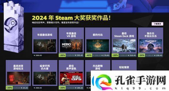 外媒质疑黑神话悟空剧情获Steam大奖玩家又被代表了