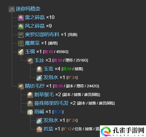 最终幻想14：水晶世界迷你玛格奈宠物获得方法