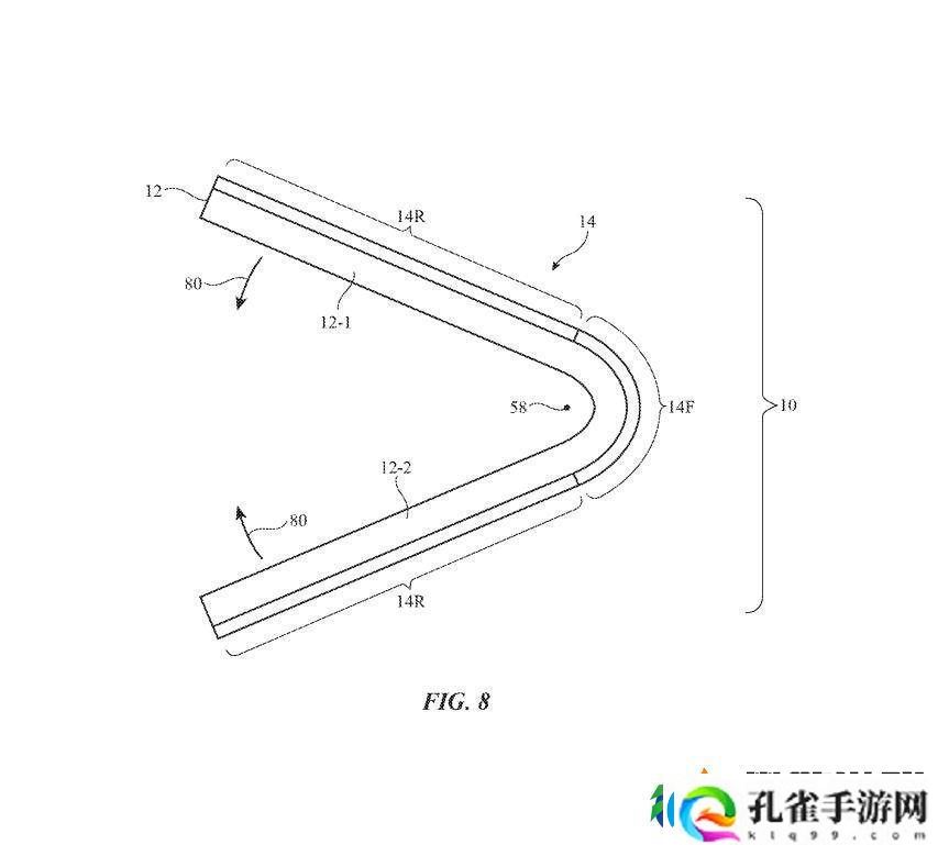 苹果折叠屏手机专利曝光